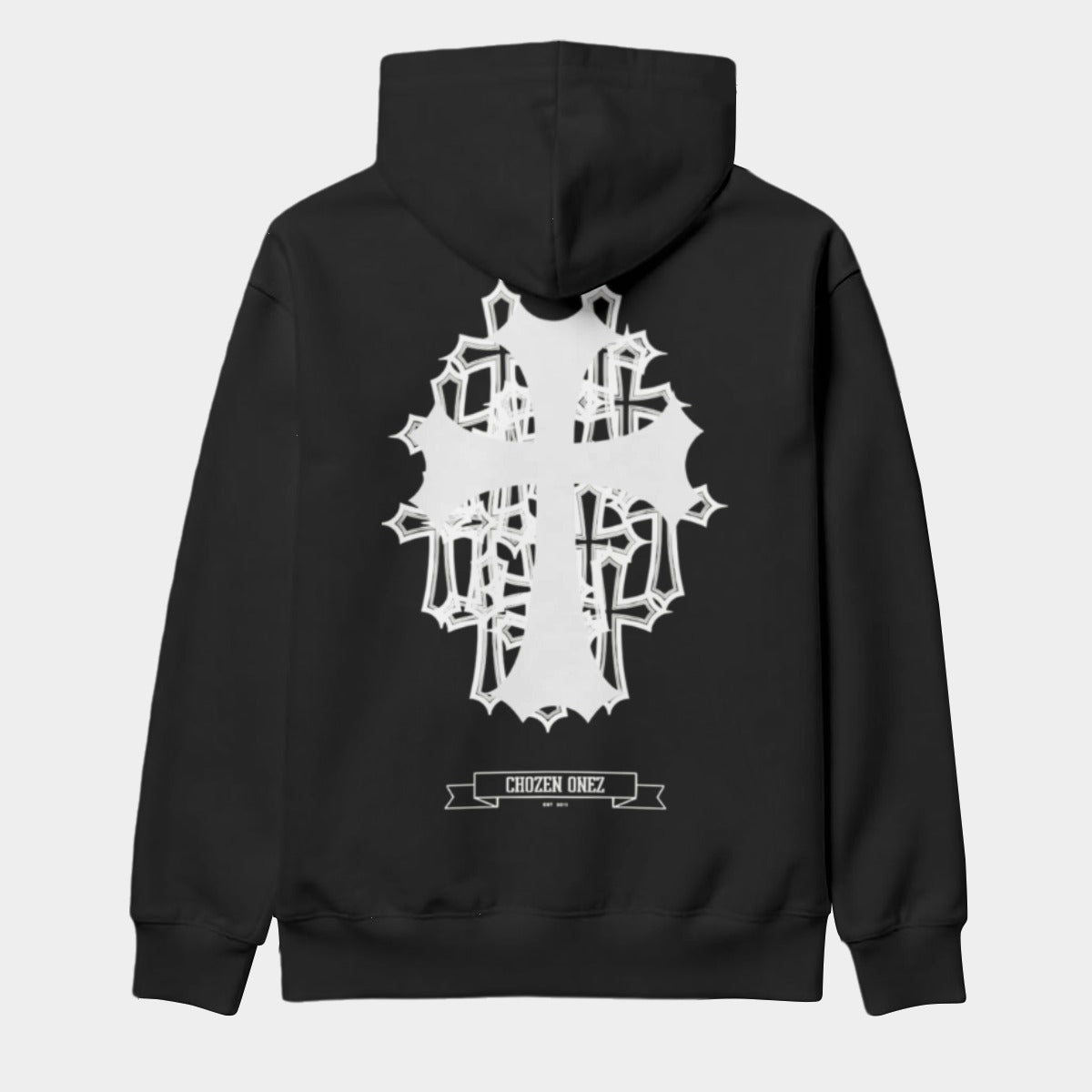 Yeshua Cross Hoodie (Black)