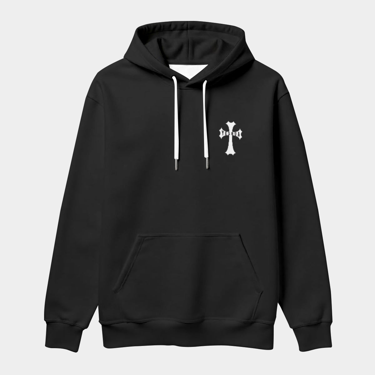 Yeshua Cross Hoodie (Black)