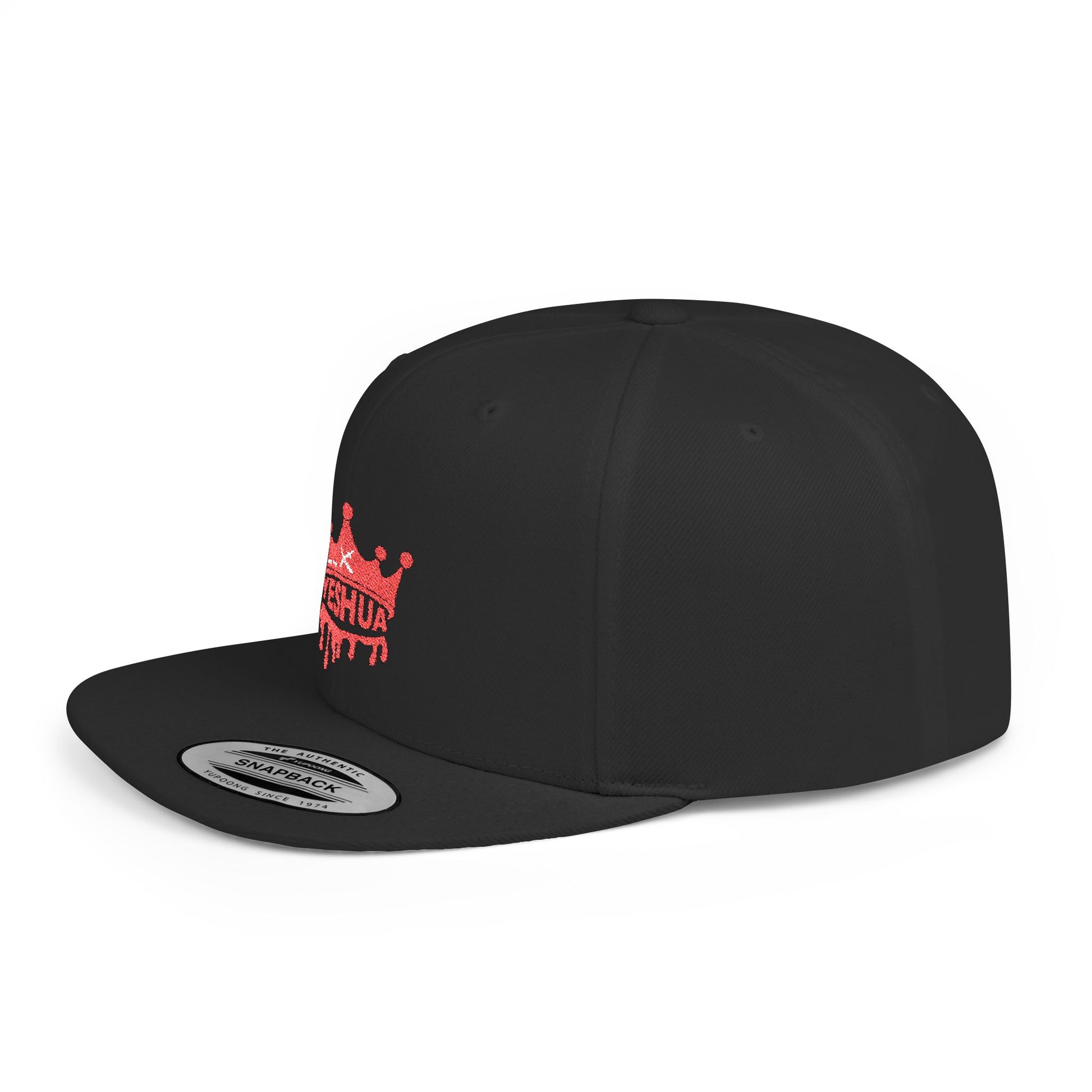 Yeshua Blood Crown Flat Bill Snapback Cap
