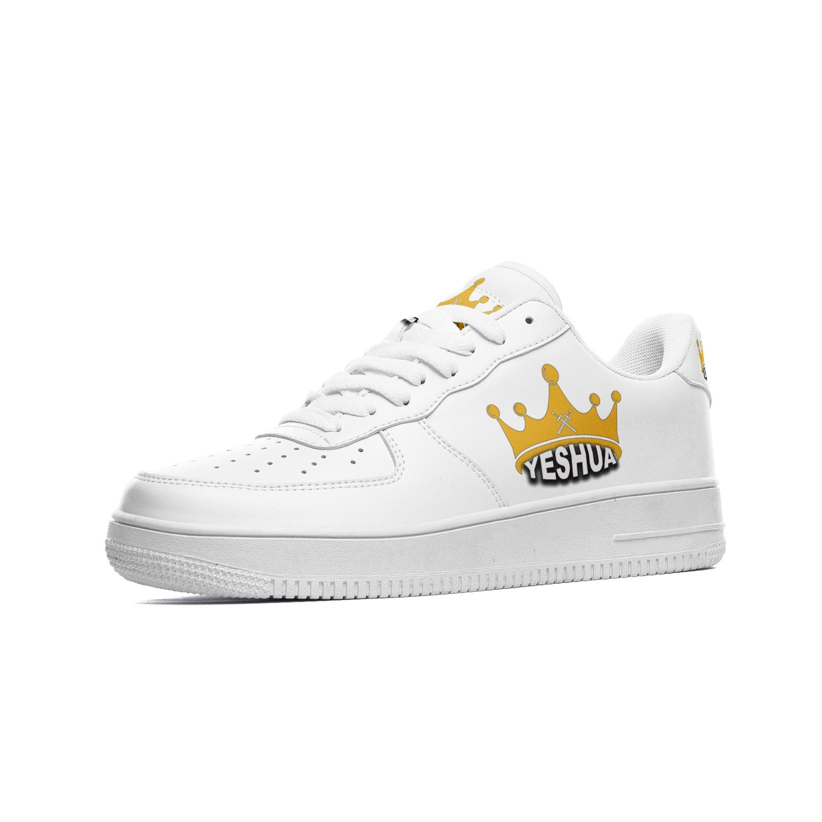 Yeshua - Unisex Low Top Leather Sneakers