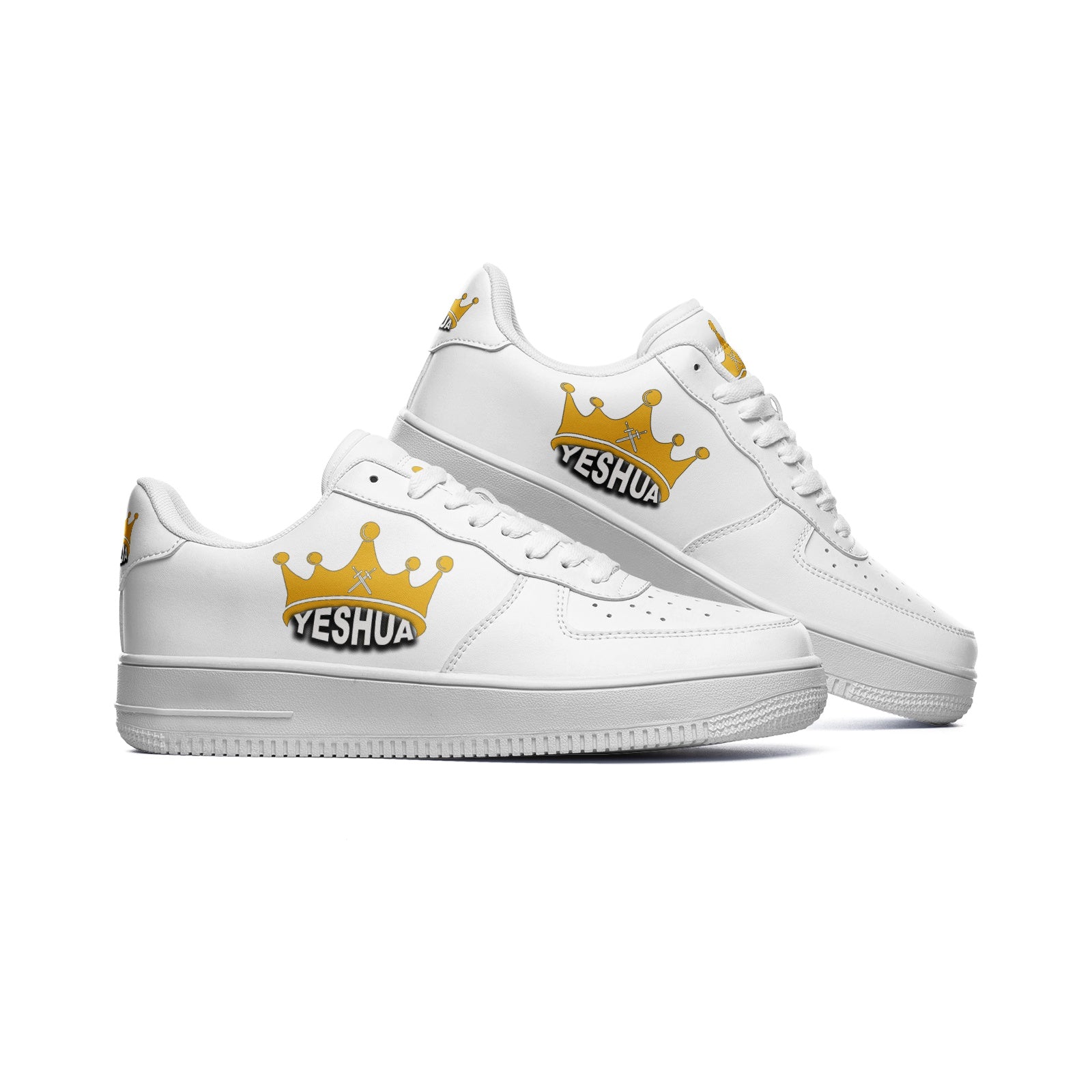 Yeshua - Unisex Low Top Leather Sneakers