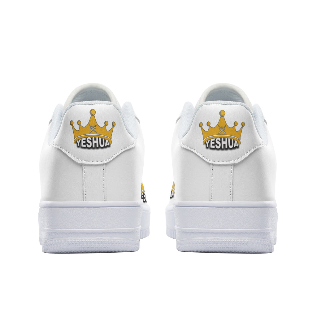 Yeshua - Unisex Low Top Leather Sneakers