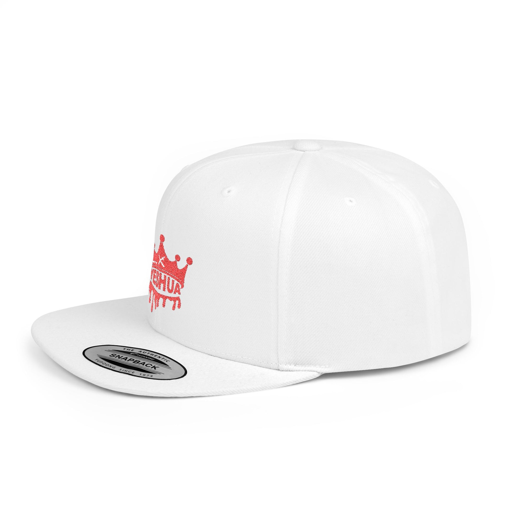 Yeshua Blood Crown Flat Bill Snapback Cap