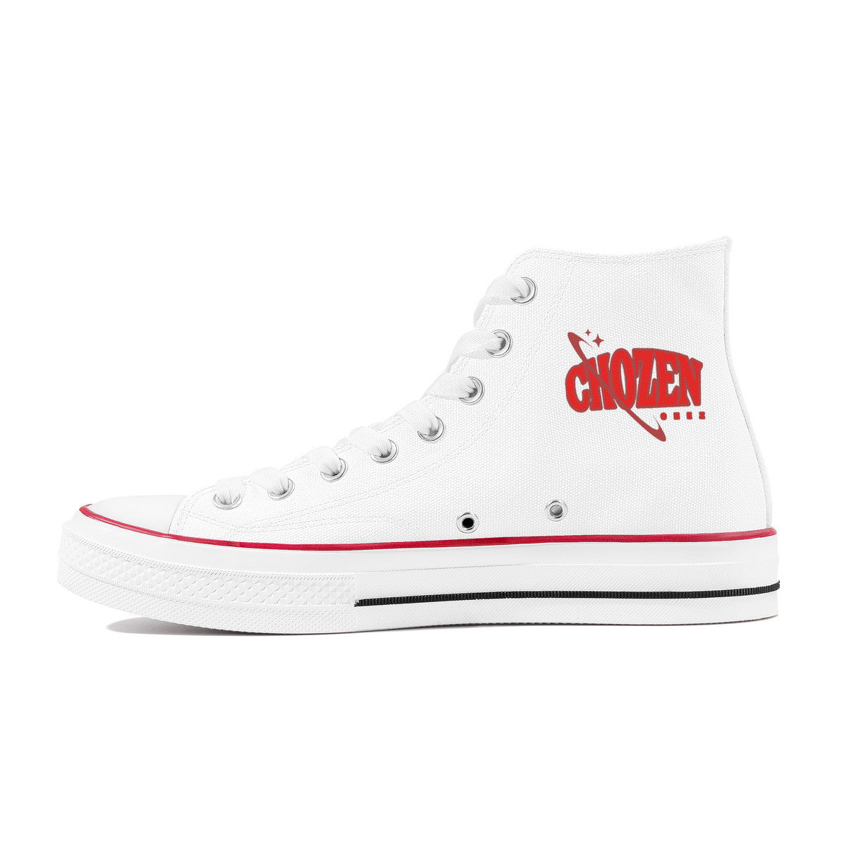 Chozen Chucks High Top Canvas Shoes - White