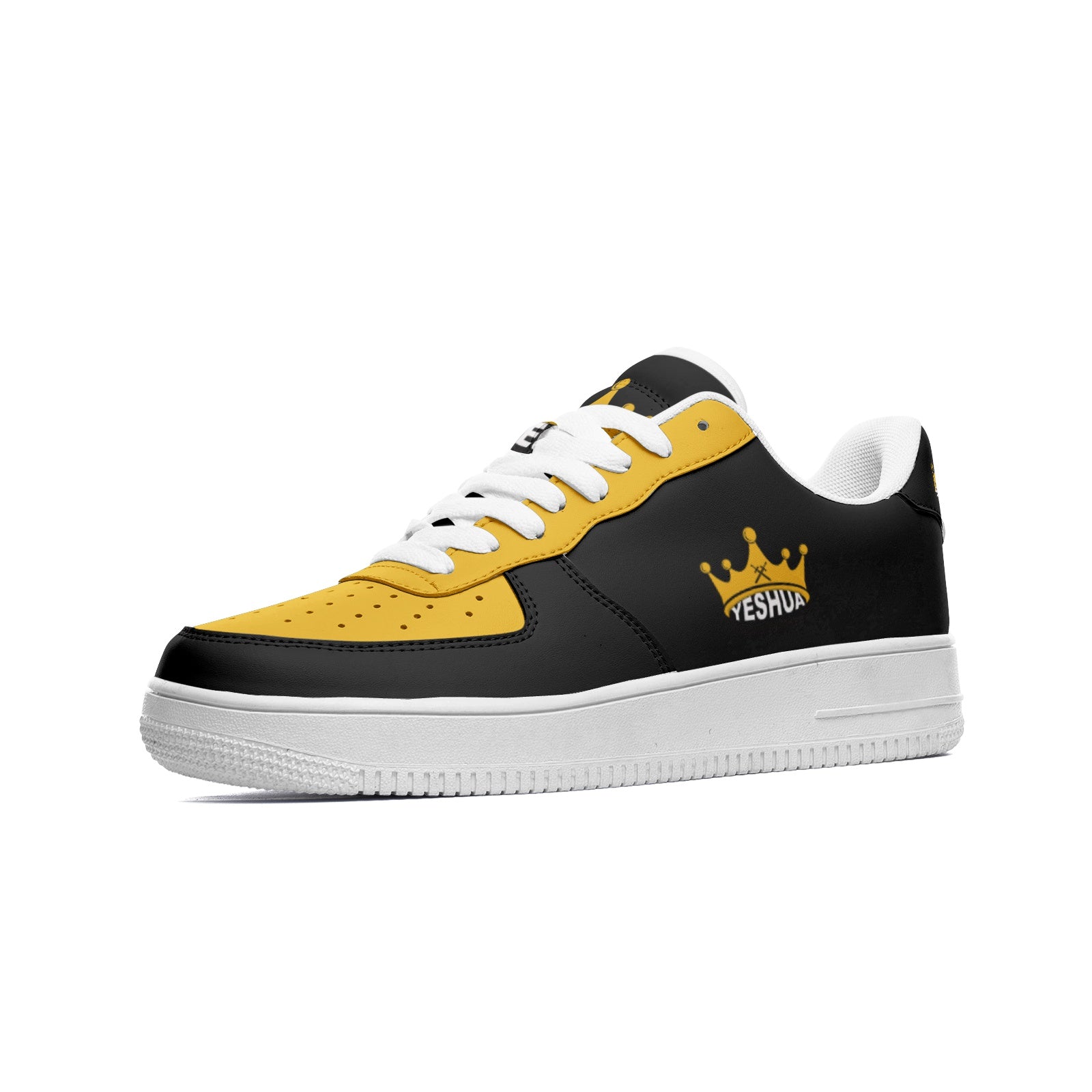 Yeshua - Unisex Low Top Leather Sneakers