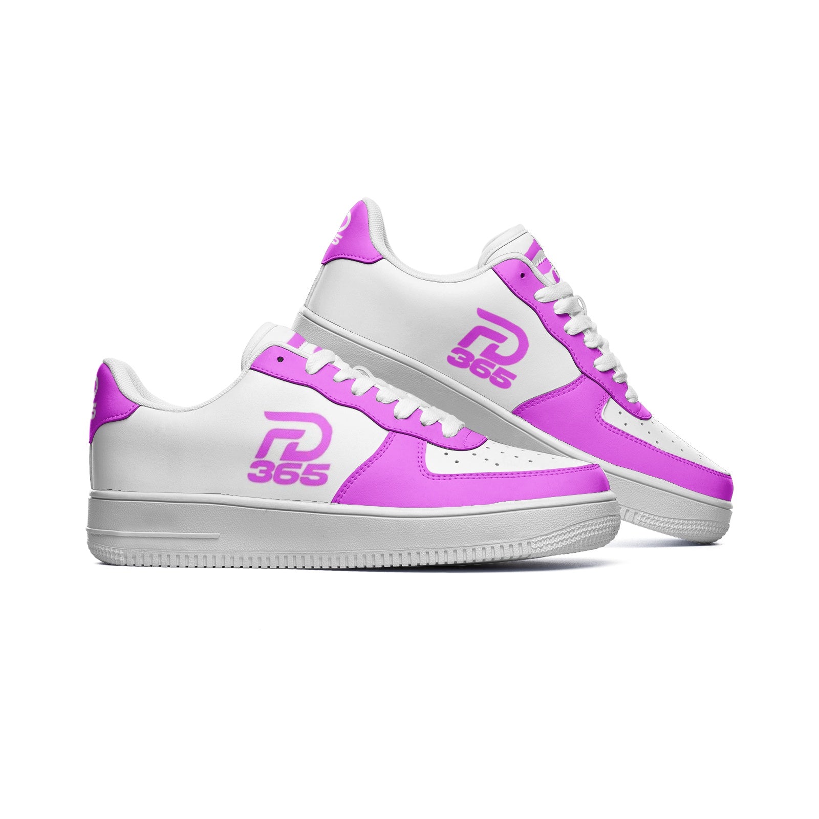 FD365 Pink Leather Sneakers