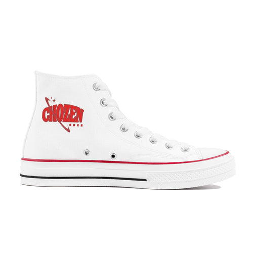 Chozen Chucks High Top Canvas Shoes - White