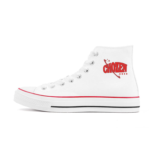 Chozen Chucks High Top Canvas Shoes - White